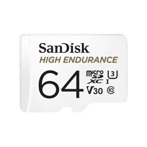 SanDisk ���ϋv �h���C�u���R�[�_�[ �A�N�V�����J�����Ή� microSDXC 64GB SDSQQNR-064G �T���f�B�X�N �C�O�p�b�P�[�W�i