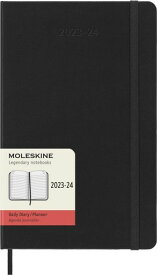 モレスキン 手帳 2023年 7月始まり 18カ月 デイリーダイアリー ハードカバー ラージサイズ(横13CM×縦21CM) ブラック DHB18DC3Y24