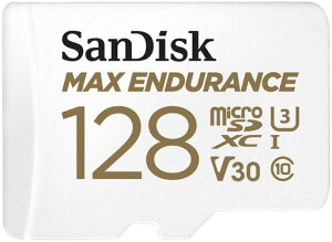 SanDisk128GBMAXEndurancemicroSDXCCardwithAdapterforHomeSecurityCamerasandDashcams-C10U3V304KUHDMicro