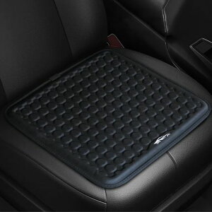 Cakoey車ゲルクッションジェルクッションハニカム構造121個通気穴冷感通気性体圧分散蒸れないお尻が痛くならない車シート涼しい夏用エアーカーシート滑り止め自動車オフィス椅子用自宅…