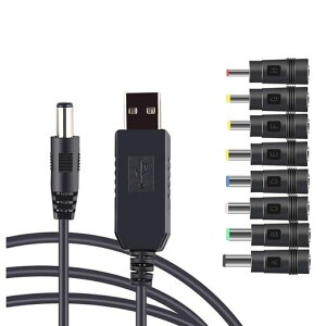 USBdP[uϊvOtDC[dR[h5.5x2.1mm12V/2.1ADCWbNϊA_v^@PSP\[[ploCobe[ȂǗpA_v^(1{1M+8ϊvO)