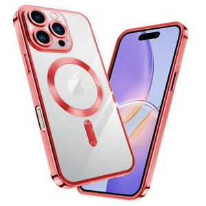 fagazzfu�Ή�iPhone16ProMax�P�[�X�N���AMagSafe�A�C�t�H��16ProMax�X�}�z�P�[�X�ϏՌ����h�~�̃��b�L���H��p�ق�16promax�J�o�[�����Y�ی�TPU�\�t�g�����Ďw��h�~