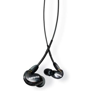 SHURE�V���A�C���z��AONIC215�L���}�C�N�t��SE215DYBK+UNI-A�g�����X���[�Z���g�u���b�N���Չ����Q�[���Q�[�~���O�J�i���^���C�����X�ϊ���(�ʔ�)MMCX���P�[�u���v���d�l�z�M���y