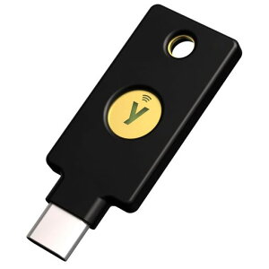 Yubico�Z�L�����e�B�L�[YubiKey5CNFCUSB-C/FIDO2/WebAuthn/U2F/2�i�K�F��/���ϋv��/�ϏՌ���/�h��