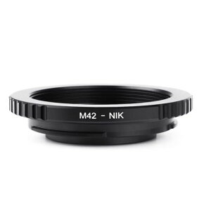 K&FCONCEPT�}�E���g�A�_�v�^�[M42Nikon�Ή�F�}�E���g�Ή�M42�}�E���g�����Y-�j�R���Ή�F�}�E���g�J���������p�����Y�A�_�v�^�[�K���X�t���}�E���g�ϊ��A�_�v�^�[