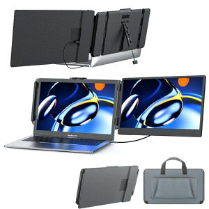 Kwumsy�|�[�^�u���f�B�X�v���CS1PortableMonitor14�f�f1080PFHDIPS�f���A���m�[�gpc�f�B�X�v���C�G�N�X�e���_�[TYPE-C/HDMI