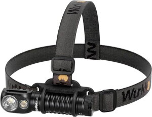 WurkkosHD20LED�w�b�h���C�gUBS�[�d���W���E�U���ؑ�2000���[�������P�x�w�����d���c�ʕ\��90°�p�x���߉\IPX68�h���o�R�L�����v�U���ނ��ԌP����Ɨp��d�h�Вn�k���΍�(Black)