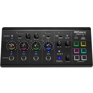 ���[�����h Roland BRIDGE CAST X/HDMI�r�f�I�L���v�`��/�Q�[�~���ODAC�A���v/�I�[�f�B�I�C���^�[�t�F�[�X/�z�M/�Q�[�~���O�~�L�T�[/Mac/Windows / 2PC�z�M /�u���b�W�L���X�g�G�b�N�X