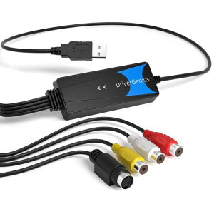 DriverGenius�A�i���O�E�������f�W�^���r�f�I�L���v�`���P�[�u��|VHS��PC�ɕۑ�|Windows11/10&macOS15�Ή�|�Ƒ��̎v���o���c���������EVHS�e�[�v���f�W�^�������������S�҂ɍœK