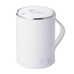 �e�X�R���}�O�J�b�v�^�d�C�Ȃ�350mLCookMug�N�b�N�}�O�y���������ύ��݉��x���߃^�C�}�[�t���ۉ��z�P�[�u����1.5m�z���C�gTGM20A-W