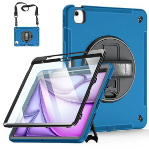 MiesherkiPadAir13C`P[XM22024piPadAirیJo[ϏՌvho360°]X^hJbgy[PencilPro/USB-CΉnh&V_[Xgbvd