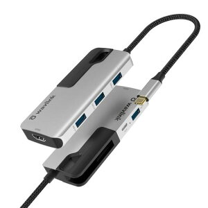 WAVLINKUSB-C6-in-1hbLOXe[VPowerDelivery/87WoHDMI/4K@30Hz4USB3.0Ή|[gUSBnutypechbLOXe[VWindows7/8/10/11MacOSX