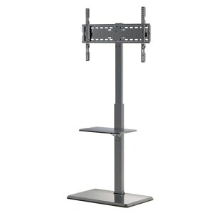 Afaloona �e���r�X�^���h �Ǌ� �e���r�� �n�C�^�C�v 32-75�C���`�Ή� ������ tv stand �ω׏d45kg VESA75x75mm~VESA600x400mm TV�X�^���h �������߉\ ���E��] ���[�I�t��