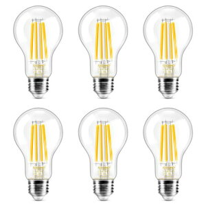 DiCUNOLED�d��E26�����d���F120W�`�����G�W�\��12W�t�B�������g�d��1650lm2700k��ʓd���`�N���A�^�C�v�ȃG�l�S����A60�������Ή�6��