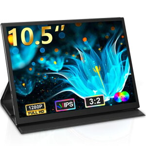 oCj^[10.5C`^fBXvCFHD1280P3:2100%sRGBLF揬^|[^uj^[y350gɍ׃x[IPS178°pیJo[Type-C/HDMI