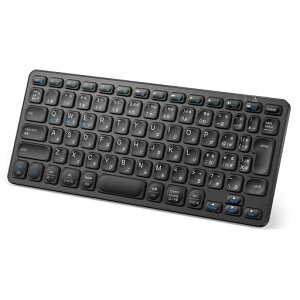 iClever ���C�����X�L�[�{�[�h Bluetooth&2.4G ���� �L�[�{�[�h �[�d��Type-C �É� ���^ ���^ JIS� ���{��z�� �y�� �p���^�O���t�� 3�f�o�C�X���R�ɐؑւ� �f���A�����[�h �����^�� �p�\�R��P�c
