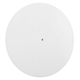 アクリルターンテーブルマット、音質向上、減衰共鳴付き12インチレコードプレーヤー用静電気防止スリップマット、モダンな交換用マット(乳白色)