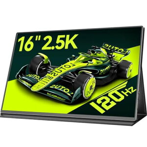 2.5K120Hz���o�C�����j�^�[16�C���`Newsoul�Q�[�~���OIPS�m�[�g�p�\�R���p�|�[�^�u�����j�^�[125%sRGB�F��400nit���^�����A���~�������|�[�^�u���f�B�X�v���C