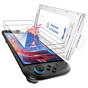 TRANSNOVO�y3��+��p�K�C�h�g�t���zSwitch2�Ή��ی��ʃK���X�t�B����2025�j���e���h�[�X�C�b�`2�p�����K���X9H�d�x�����x�^�b�`�v���ȑΉ��\��t���K�C�h�t���C�A�E�L�Y�h�~���ϋv�������c