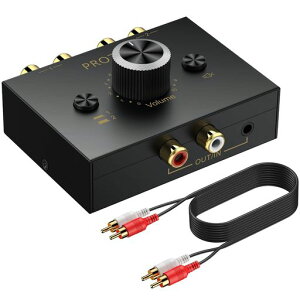 PROZORRCA&3.5mm�I�[�f�B�I�X�C�b�`���[2����1�o��/1����2�o�͑o�����ؑ֓����o�͓d���s�v�����O�kL/R�P�[�u�����{��������t��
