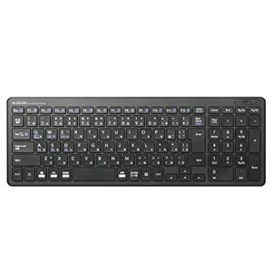 �G���R�� �L�[�{�[�h Bluetooth �p���^�O���t �R���p�N�g�L�[�{�[�h Windows�EMac�EiOS�EAndroid�Ή� �u���b�N TK-FBP101BK