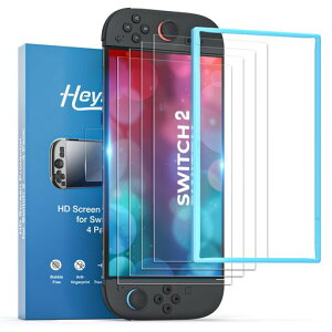 Switch2�X�C�b�`2�Ή�HEYSTOP�����K���X�t�B�����S�ʕی�t���t�B�����ی�K���X�t�B����