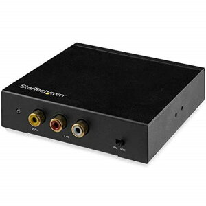 StarTech.com HDMI - �R���|�W�b�g�ϊ��R���o�[�^�[ ����:HDMI/�o��:RCA(�f��/�X�e���I����)NTSC/PAL�ؑփX�C�b�` 1080p�Ή� HD2VID2
