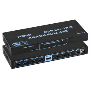J-WonlyusHDMI���z��X�v���b�^�[1����8�o��4K@60HzHDMI���z��1x82160PHDCP2.23DRGB4:4:4HDTV/Blu-RayDVD/PS4/Roku/Xbox�Ή�(���{��戵�������t��)