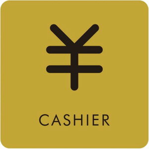 UmoraCASHIER���W�p���ӃT�C���L���b�V���[�X�܃h�A�v���[�g�ŔT�C���v���[�g�����W���ē��E�H�[���X�e�b�J�[���H�X�h���p��(CASHIER)