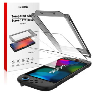 TRANSNOVO�y3��+��p�K�C�h�g�t���zSwitch2�Ή��ی��ʃK���X�t�B����2025�j���e���h�[�X�C�b�`2�p�����K���X9H�d�x�����x�^�b�`�v���ȑΉ��\��t���K�C�h�t���C�A�E�L�Y�h�~���ϋv�������c