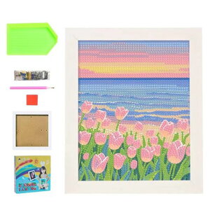 ADOFUN�_�C�������h�A�[�g�L�b�g�ԃ_�C�A�����h�r�[�Y�G��L�b�gDIY����G��z���t��5D���U�C�N�A�[�g�q����l���S�҃_�C�������h�h���S�ʓ\��t���^�C�v15x20cm(�`���[���b�v)