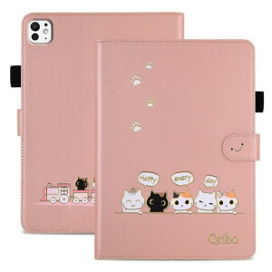 Qribo�ɓK������iPadPro11�C���`�P�[�X2024/2025�V���v���Ȃ̂ɉ����f�U�C���G���{�X���H�L�����ꂵ���C����ipad11�C���`m5/m4�^�u���b�g�P�[�XiPadprom5�P�[�X�����̎���p