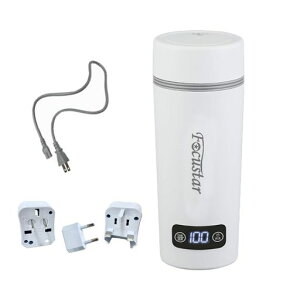 Focustar �|�[�^�u���P�g�� �d�C�P�g�� ���^ �C�O�Ή� 100-240V���p 350ML �g���x���P�g�� 4�i���x���� 300W�����d�� �|�[�^�d���Ŏg�p�\ �g�ѓ��������� 8���ő������� ���������玩��OFF ��c