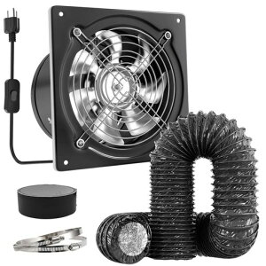 Okryain���C��150mm�啗�ʃ_�N�g�p���C���525m3/h�r�C�Z�b�g�t��ON/OFF�X�C�b�`�h���u�[�X�p��������