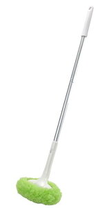 サンコー浴室掃除用ブラシジョイント式びっくりお風呂丸ごと洗いクリーナー水だけでも汚れが落とせる特殊繊維グリーンびっくりフレッシュ日本製BF-31