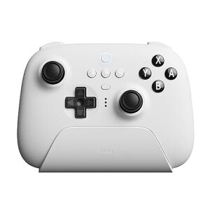 8bitdoultimate[dhbNBluetoothRg[[ASwitch/Switch2p̃CXvRg[[AWindowsAsteamDeck(White)