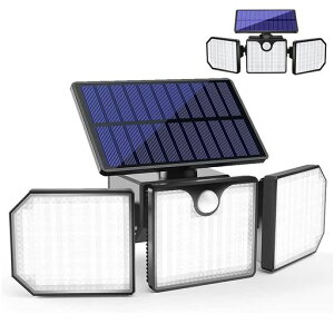 Besince�\�[���[���C�g���O�h��3�ʔ����l���Z���T�[230LED�Z���T�[���C�gLED�\�[���[���C�gIP65�Ǌ|�����h�ƃ��C�g�O�����z���[�d�ȃG�l�h�ƌ��֏Ɩ��J�[�|�[�g�q�ɃK���[�W�A�E�g�h�A(Black)