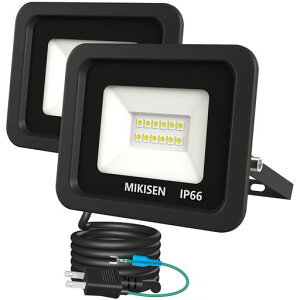 MIKISENledƓŔ10wF1200LM6500K100w1.8R[hIP66hA[X[qt2PvO120°Lp100VΉ[NCgHpCgledCgƓOW