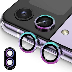 GalaxyZFlip4�p�J�����t�B����[Kakuki]�M�����N�V�[ZFlip4�p�J�����ی�t�B�������^�����K���X�ϏՌ��Ɨ��^�I�o�I�[�o�[�h�~�A���~�����J�����J�o�[(ZFlip4���F)