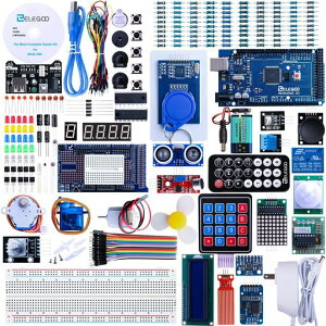 ELEGOOArduinopMega2560X^[^LbgŏIŏSҌA`[gAtAMEGA2560{[hLCD1602