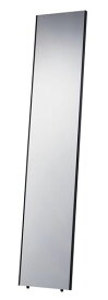 【BLKP】 パール金属 割れない ミラー 鏡 壁掛け 30×150CM 軽量 軽い 全身 姿見 大型 フィルムミラー BLKP ブラック 黒 N-7091