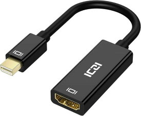 ICZI MINI DISPLAYPORT HDMIアダプター 4K@30HZ ミニディスプレイポート MINIDP (THUNDERBOLT PORT互換)MACBOOK AIR/PRO IMAC MAC MINI SURFACE