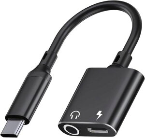 USB-C to 3.5mm �I�[�f�B�I�ϊ��A�_�v�^�[ �^�C�vC �C���z�� �ϊ� ����DAC Hi-Fi���� PD60W�����[�d �����[�d���y iPhone17/16/15/iPad Pro/Android�Ȃǂ�Type-C�ڑ��f�o�C�X�ɑΉ�