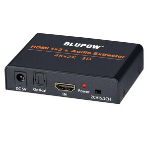BLUPOW4K30HzHDMI���z1����2�o��+����������(���f�W�^��/�A�i���O�����o��)hdmi�f�W�^���I�[�f�B�I������T�E���h������hdmi�X�v���b�^��������2��ʓ����o��PS4�EXbox�EBlu-ray