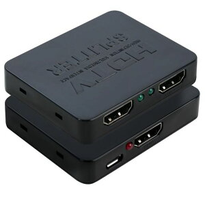 IseebizHDMI���z��1����2�o��4K�Ή�HDMI�X�v���b�^�[���^�R���p�N�gPS5/FireTVStick/PC/�e���r/�v���W�F�N�g/DVD�v���[���[�Ή�
