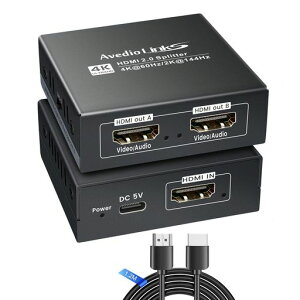 �yHDCP2.2�Ή�/HDCP�����zavediolinksHDMI���z��1����2�o��4K@60Hz�Ή��_�E���X�P�[���[�@�\�t��HDMI2.0b�X�v���b�^�[2K@144Hz/1080P@120HzType-C���d