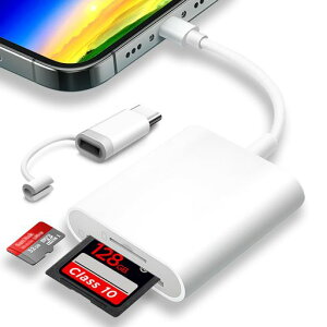 �y2026�ŐV�^�zMFI�F�ؕiSD�J�[�h���[�_�[iOS�ŐV�Ή�2in1Iphone�J�������[�_�[SD�J�[�h�J�����A�_�v�^i-Pad�������J�[�h���[�_�[�ϊ��A�_�v�^SDTF�J�[�h3in1TypeCtoHDMI�A�_�v�^�[