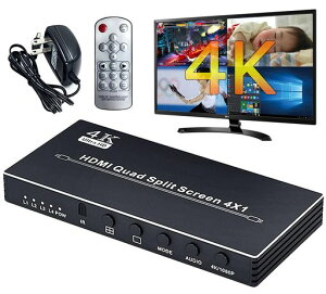 ELEVIEW4K30HzHDMI�}���`�r���[���[4����1�o��4�����\��PBP/PIP�@�\�A���~���V�[�����X�؂�ւ��X�C�b�`���[��c/����/�Q�[��/�Ď��ɓK�p�����R���t��EHD-906N