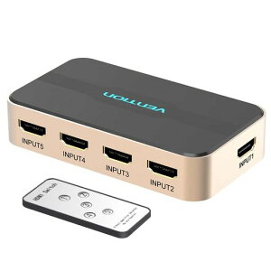 VENTIONHDMI�؂�ւ���5����1�o�́yPS5/PS4/PS3/NintendoSwitch����m�F�ς݁z4K@30HzHDMI�Z���N�^�[HDMI�ؑ֊�HDCP1.4HDR�Ή������R���t��XboxFireTV