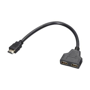 BOOHUQICHhdmi���z��1����2�o�͓d���s�v�X�v���b�^�[1080pHDMI1.4���z�@1080P/3D/PS3/4/5/Xbox/HDTV/DVDPC�Ή�(30cm)